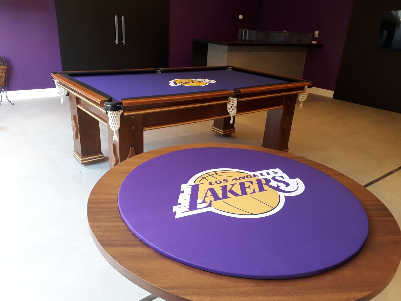 Mesa personalizada Lakers